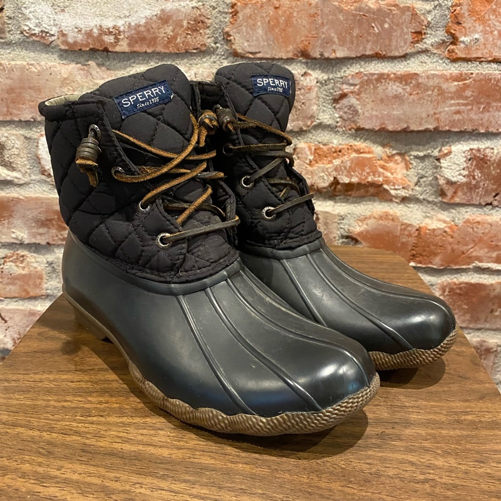 Sperry Women's Saltwater Quilted Duck Booties